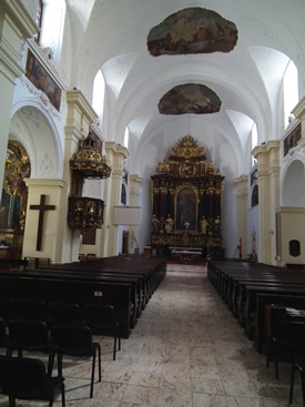 St. Anna Kirche zu Debrecen, Innenraum