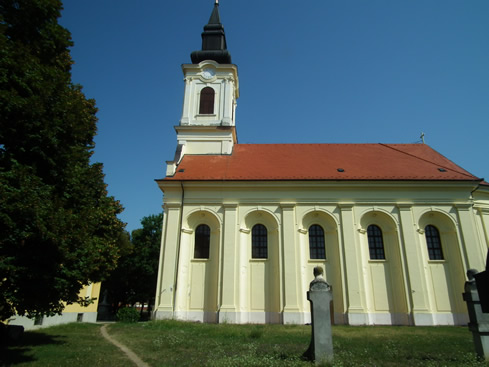 Gyula: St. Nikolaus-Kirche, Südseite