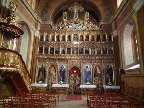 Wallfahrtskirche Máriapócs, Ikonostase