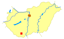Lage von Pécs