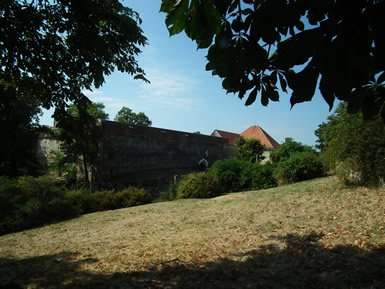 Burgkloster Pécsvárad von Nordosten
