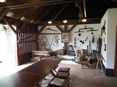 Székkutas: Dorfmuseum; Ausstellungsraum