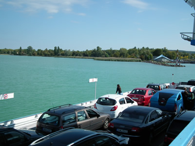 Blick auf F�hrhafen Sz�ntod